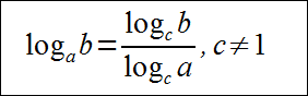 Działania na logarytmach: zamiana podstawy logarytmu