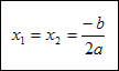 Pierwiastki rwnania kwadratowego