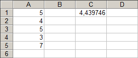 rednia harmoniczna excel