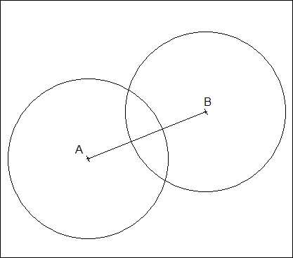 Symetralna odcinka - konstrukcja